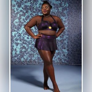 Disney Ursula, plus bikini set size 4x and 5x